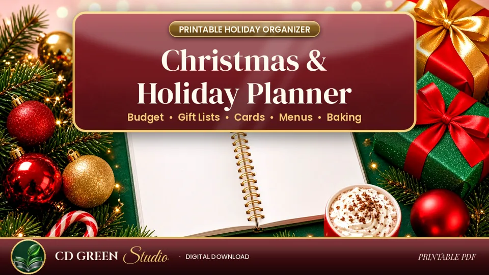 Christmas & Holiday Planner cover