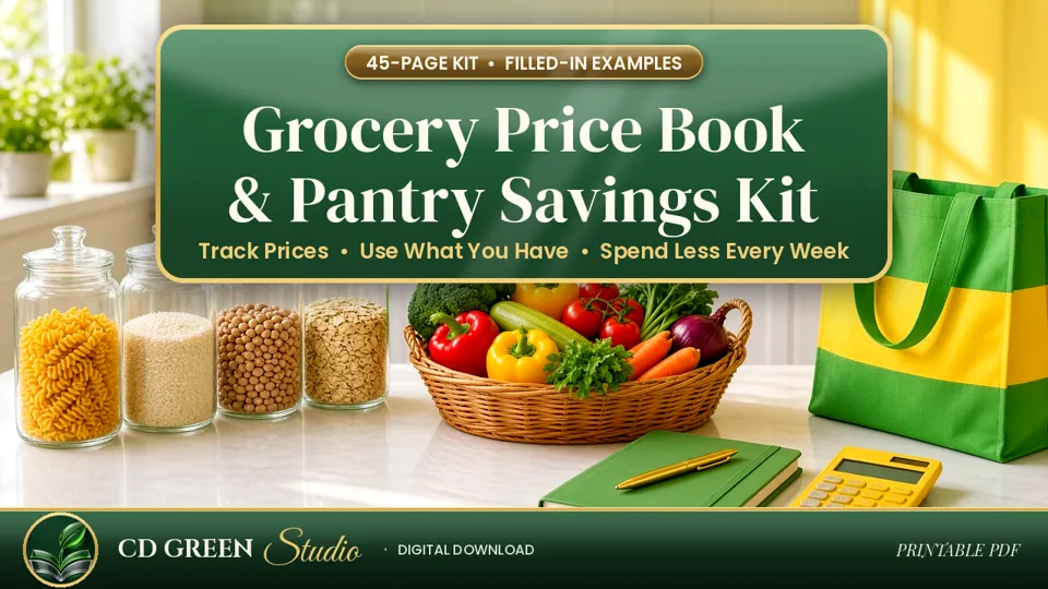 Grocery Price Book & Pantry Savings Kit cover