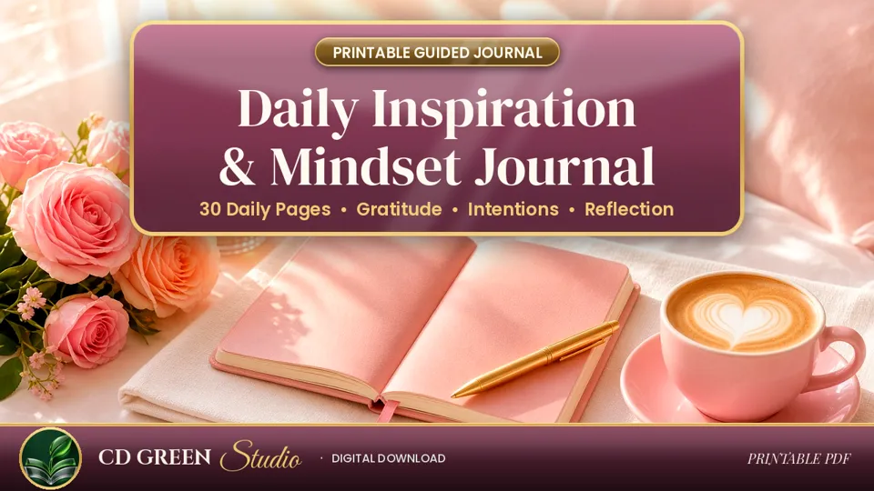 Daily Inspiration & Mindset Journal cover