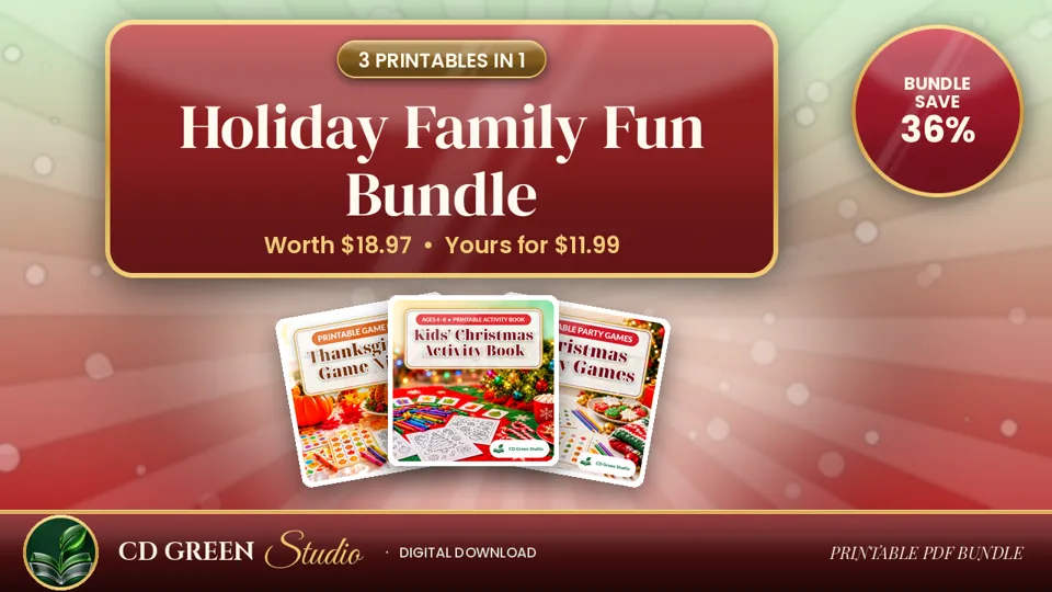 Holiday Family Fun Bundle cover