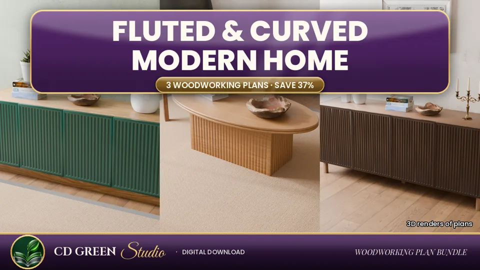 Fluted & Curved Modern Home Bundle cover